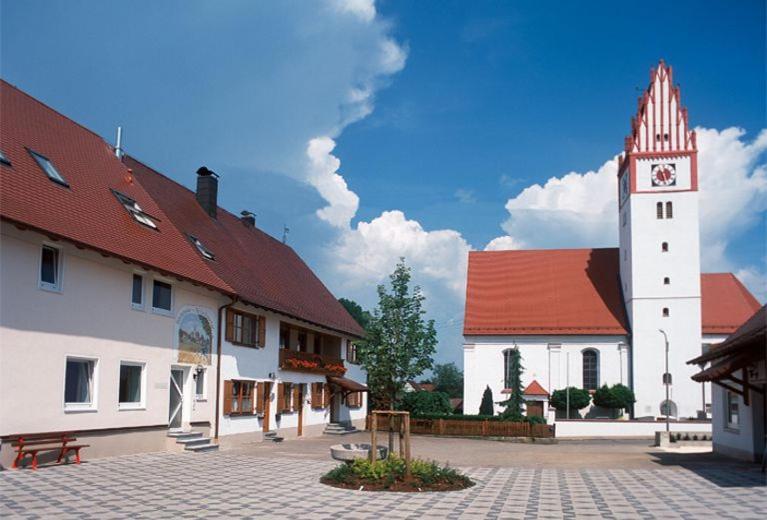 Gastehaus Kirchenbauerhof Guest House Bubesheim Eksteriør bilde